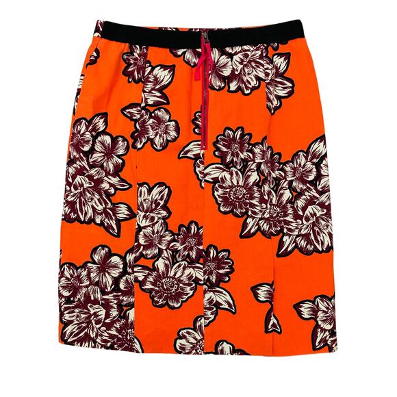 Maeve By Anthropologie Salinas Pencil Skirt Size 0 Preppy Floral Fun - Picture 5 of 8